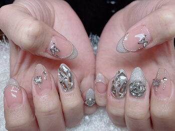 レアネイル 新宿(le'a nail)/埋めつくしネイル