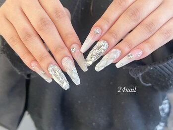 ニーヨンネイル(24nail)/キルティング