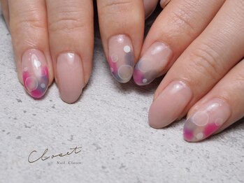 ネイルクローゼット(Nail Closet)の写真/忙しい大人女性のための隠れ家サロン♪ライフスタイルに合わせシンプルながらもセンスの光る指先をご提案◎