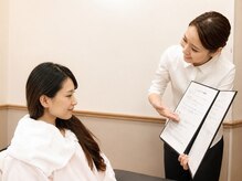 グレイスフルバーバー 新宿パークタワー店の雰囲気（施術は【カーテンで仕切られた空間】で女性理容師が担当します！）