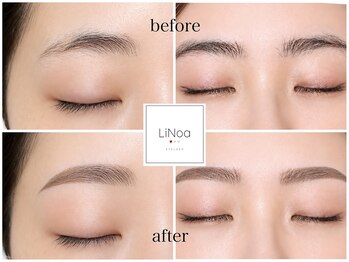 アイラッシュ リノア(LiNoa)の写真/骨格診断で似合わせデザイン貴方に似合う【美眉】をご提供☆《丁寧×高技術》で眉毛のお悩みを解消します！