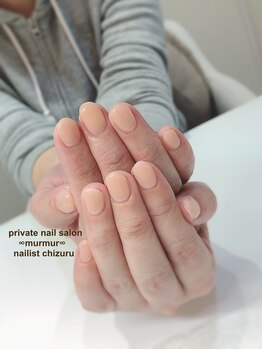 プライベート ネイルサロン マーマ(murmur)/美爪ワンカラーネイル