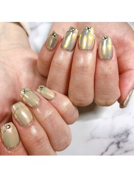 ブーケラテ(bouquet latte)/ミラーフレンチ