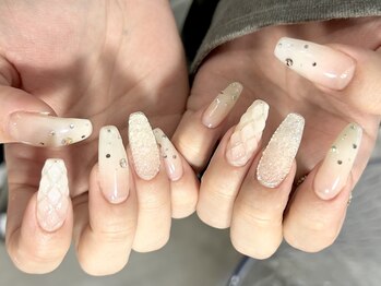 バベル 北堀江店(Babel)/ピクシーネイル ¥8000