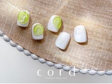 コード 熊谷店(cord)/ワンカラー×ぷっくりdesign