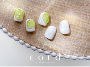 ワンカラー×ぷっくりdesign