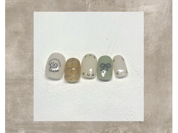 マルネイル 大宮店(MARU NAIL)/9月新作premium+ design¥8,980