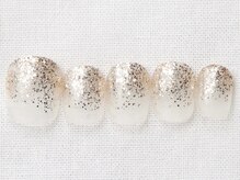 夏子ネイル アンド スクール/ラメグラデーション4300円