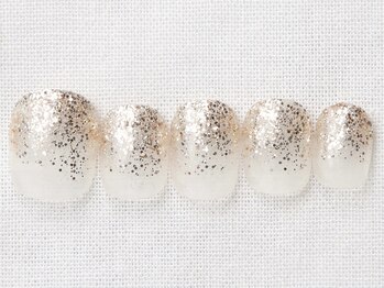 夏子ネイル アンド スクール/ラメグラデーション4300円