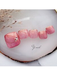 シンプルフットネイル