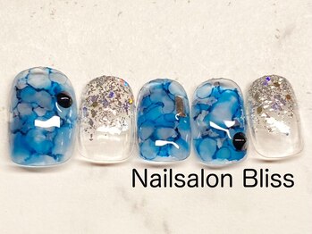 ネイルサロンブリス(nail salon Bliss)/定額シンプルアートコース￥5500