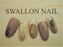 スワロンネイル(SWALLON NAIL)/5.6月定額ネイル