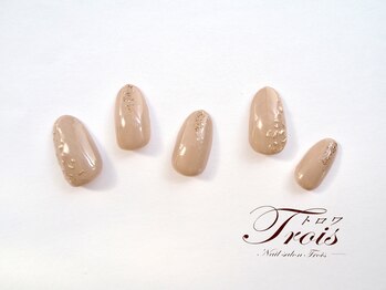 トロワ(Trois)/ミラーアートネイル