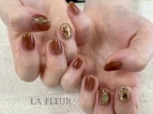 ラ フルール(La Fleur)/ニュアンス秋ネイル