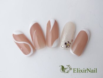 エリクサーネイル 五反田(Elixir Nail)/定額b カジュアル/クーポン使用