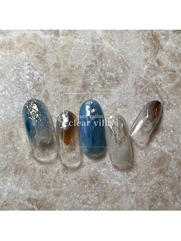 ネイルサロンクリアヴィラ(nail salon clear villa)/trend designコース¥8990