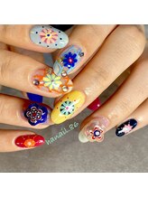 エムネイル(Ｍ)/haruka nail × 個性派