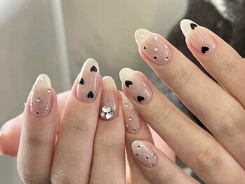 ウサギネイル 新大久保店(usagi nail)/ハートネイル