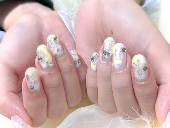 クリアニュアンスネイル¥6600