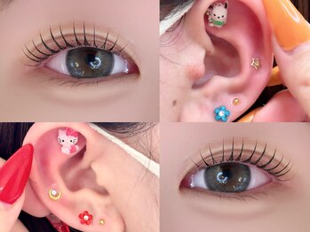 ローズラッシュ(Rose Lash)/耳ツボジュエリー