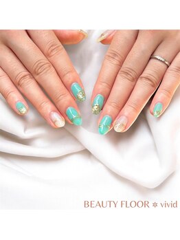 ビューティーフロア ビビット サロンアンドスクール(BEAUTYFLOOR vivid salon&school)/ハンドネイル★