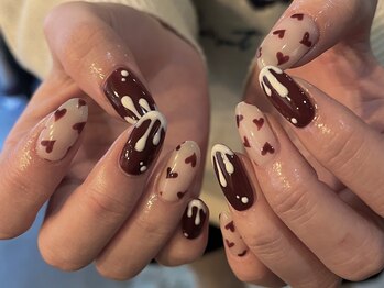 エティル(Etel atelier)/ハートネイル/ガーリー