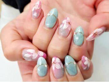 ネイルサロン シェル(Nail Salon SHELL)の写真/高い技術&持ちの良さ☆【ジェルメニューすべてにパラジェル使用】お得なクーポン有☆記念ネイルもお任せ!