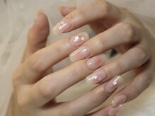 シスターズネイル アンド コンパス(Sisters Nail & Compass)/上品ふんわりチークネイル☆