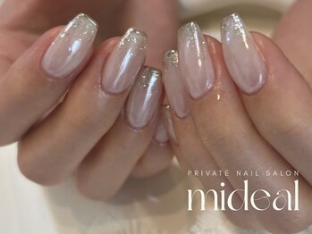 ミディール(mideal)/ホワイトミラーシルバーデザイン