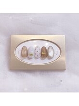 ネイルポット(Nail Pot)/リボンアート