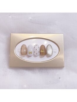 ネイルポット(Nail Pot)/リボンアート