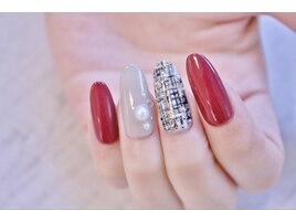 ＊パール＊ツイードワンカラー＊