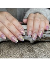 爪屋べっぴん堂/氷ネイル　うるうるネイル