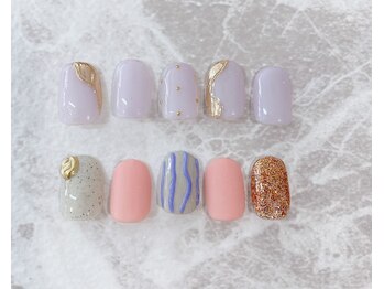 ネイルサロン ティフィン(tiffin)/~3月monthly design~