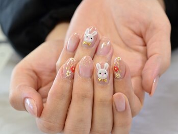 ネイルサロン プルミエール(Premiere)/ウサギネイル