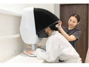 コキュウギンザ スキンケア アンド ヘルスケア(KOKYU GINZA)/肌解析システムが使えます。