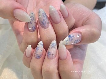 マリーネイルズ 大阪梅田店(MARIE NAILS)/新規様8000円 0825c 海