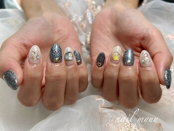 ネイル ミュー(nail myuu)/winter限定アート