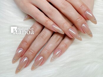 カノア(Kanoa)/ホワイトベールネイル