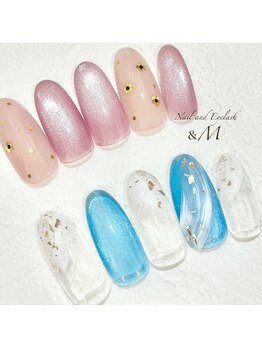 アンドエム(&M)/定額ネイル 【デザインA】