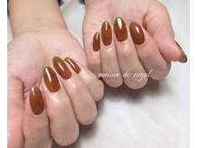 メゾンドロイヤル(Maison_de_ROYAL)/細フレンチネイル