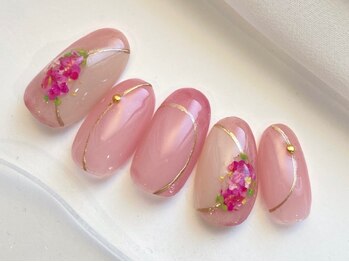 ネイルズガーデン(NAILS GARDEN)の写真/ジェルが長期間できない方や爪を痛めたくない方に♪剥がせるジェルで上品で美しい指先を叶えます☆