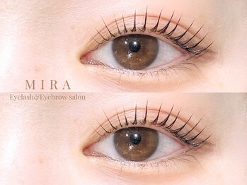 ミラ 柏(MIRA)の写真/【次世代まつげパーマ￥3980】SNSで話題のまつげパーマ！丁寧なカウンセリングで理想の好印象eyeに☆
