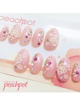 ピーチポット/わがままオーダーネイルチップ♪