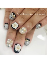 ツイードネイル