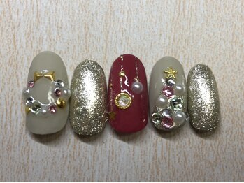 ラウレア(Laure'a)/クリスマスネイル