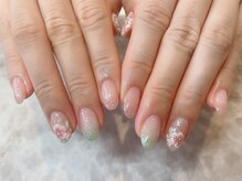 ネイル 彩 川越店/桜ネイル