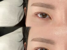 エサージュ 表参道店/アイブロウ×マツパ/担当：木山