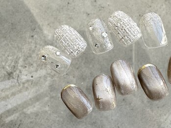 デューネイルスタジオ(dew nail studio)/90min. サンプル冬デザイン