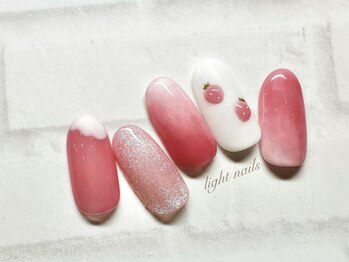 ライト ネイルズ ニシノミヤ(light nails NISHINOMIYA)/苺